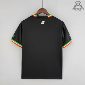 Camisa da Seleção Senegalesa ll 2022 Versão Torcedor + Personalização Grátis