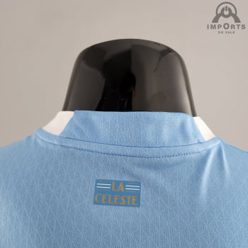 Camisa da seleção Uruguaia l 2022 Versão Jogador+ Personalização Gátis