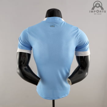 Camisa da seleção Uruguaia l 2022 Versão Jogador+ Personalização Gátis
