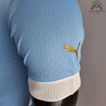 Camisa da seleção Uruguaia l 2022 Versão Jogador+ Personalização Gátis