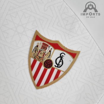 Camisa do Sevilla l 22/23 Versão Torcedor + Personalização Grátis