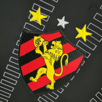 Camisa Sport Recife 22/23 Goleiro Preta + Personalização Grátis 