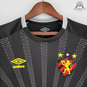 Camisa Sport Recife 22/23 Goleiro Preta + Personalização Grátis 