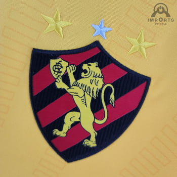 Camisa Sport Recife 22/23 Goleiro Amarela + Personalização Grátis Camisa Sport Recife 22/23 Goleiro Amarela + Personalização Grátis