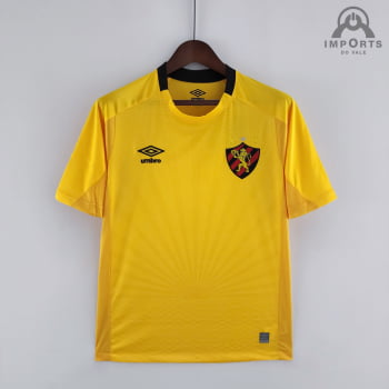 Camisa Sport Recife 22/23 Goleiro Amarela + Personalização Grátis Camisa Sport Recife 22/23 Goleiro Amarela + Personalização Grátis
