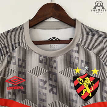 Camisa Sport Recife 23/24 Treino - Cinza