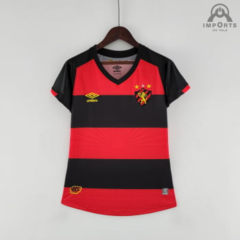 Camisa Sport Recife I 22/23 Versão Feminina + Personalização Grátis Camisa Sport Recife I 22/23 Versão Feminina + Personalização Grátis