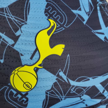 Camisa Tottenham 21/22 Versão Jogador Treino - Azul 