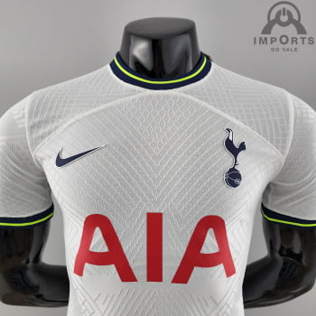 Camisa Tottenham I 22/23 Versão Jogador + Personalização Grátis