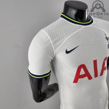 Camisa Tottenham I 22/23 Versão Jogador + Personalização Grátis