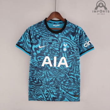 Camisa Tottenham lll 22/23 Versão Torcedor+ Personalização Grátis
