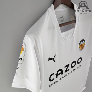 Camisa Valencia I 22/23 Versão Torcedor + Personalização Grátis