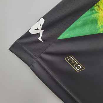 Camisa Vasco 21/22 LGBTQIAP+ Preta Versão Torcedor + Personalização Grátis