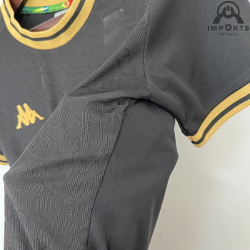 Camisa Vasco 22/23 Versão Feminina Goleiro Preta + Personalização Grátis 