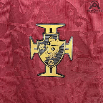Camisa Vasco 22/23 Versão Feminina Goleiro Vinho + Personalização Grátis 