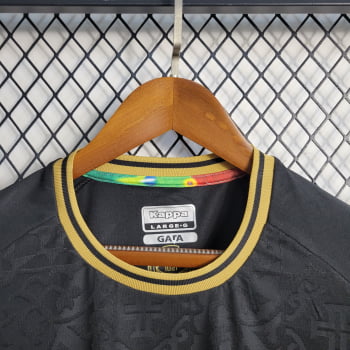 Camisa Vasco 22/23 Versão Torcedor Goleiro Preta + Personalização Grátis