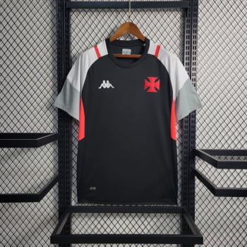 Camisa Vasco 23/24 Treino - Preta/vermelha