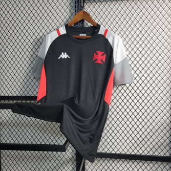 Camisa Vasco 23/24 Treino - Preta/vermelha