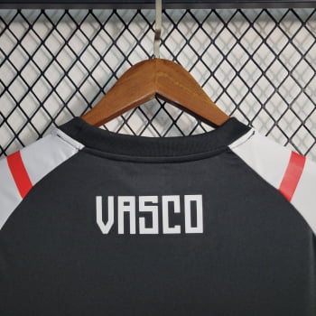 Camisa Vasco 23/24 Treino - Preta/vermelha