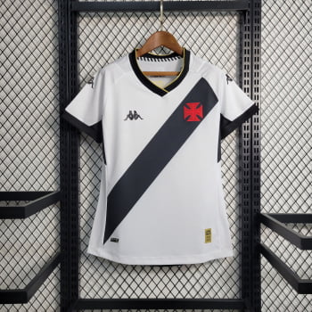 Camisa Vasco II 23/24 Versão Feminina + Personalização Grátis 
