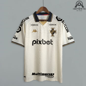 Camisa Vasco III 22/23 Versão Torcedor + Patrocínios + Personalização Grátis Camisa Vasco III 22/23 Versão Torcedor + Patrocínios + Personalização Grátis