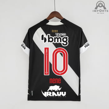 Camisa Vasco l 22/23 Versão Torcedor + Patrocínios + Personalização Grátis