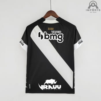 Camisa Vasco l 22/23 Versão Torcedor + Patrocínios + Personalização Grátis