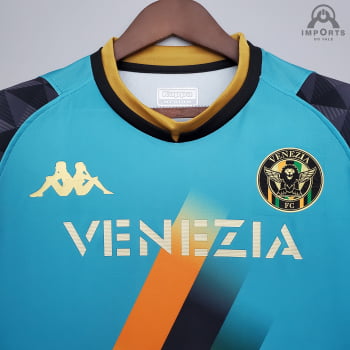 Camisa Veneza 21/22 Goleiro + Personalização Grátis - Azul