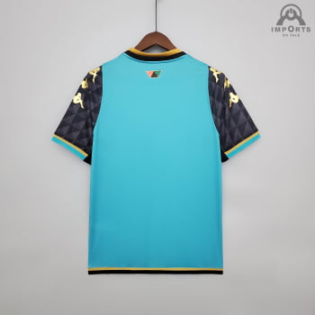 Camisa Veneza 21/22 Goleiro + Personalização Grátis - Azul
