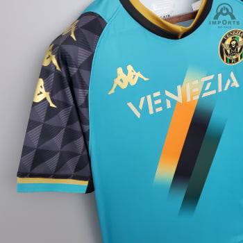 Camisa Veneza 21/22 Goleiro + Personalização Grátis - Azul