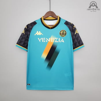 Camisa Veneza 21/22 Goleiro + Personalização Grátis - Azul