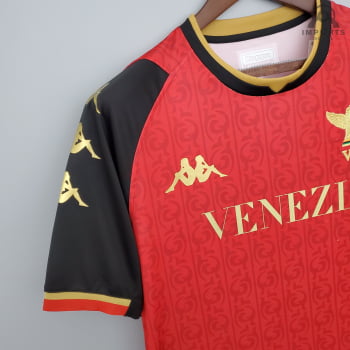 Camisa Veneza 21/22 Goleiro + Personalização Grátis - Vermelho