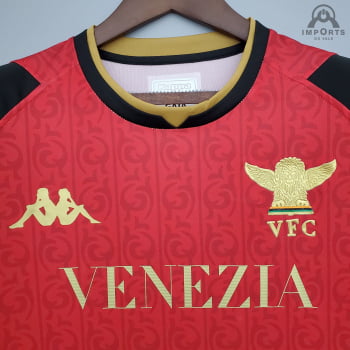 Camisa Veneza 21/22 Goleiro + Personalização Grátis - Vermelho