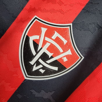 Camisa Vitória I 23/24 Versão Torcedor + Patrocínios + Personalização Grátis Camisa Vitória I 23/24 Versão Torcedor + Patrocínios + Personalização Grátis