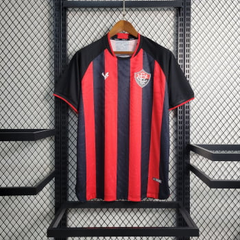 Camisa Vitória I 23/24 Versão Torcedor + Personalização Grátis Camisa Vitória I 23/24 Versão Torcedor + Personalização Grátis