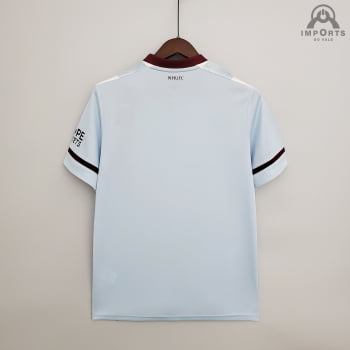 Camisa West Ham II 21/22 Versão Torcedor + Personalização Grátis