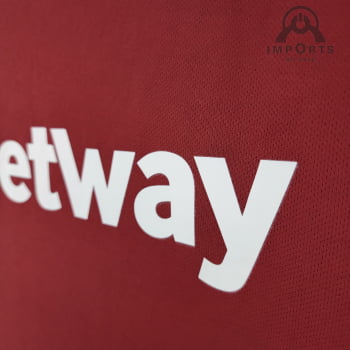 Camisa West Ham United l 22/23 Versão Torcedor + Personalização Grátis