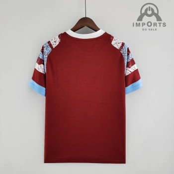 Camisa West Ham United l 22/23 Versão Torcedor + Personalização Grátis