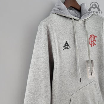 Moletom 22/23 Flamengo - Cinza 