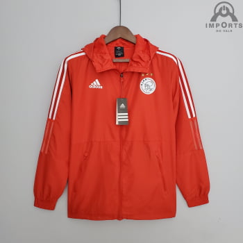 Jaqueta Corta-Vento Ajax 22/23 - Vermelho
