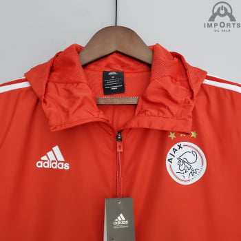 Jaqueta Corta-Vento Ajax 22/23 - Vermelho