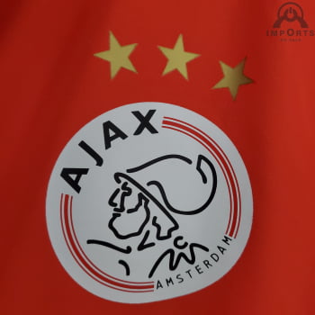 Jaqueta Corta-Vento Ajax 22/23 - Vermelho