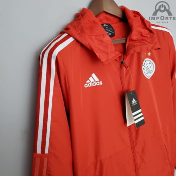 Jaqueta Corta-Vento Ajax 22/23 - Vermelho