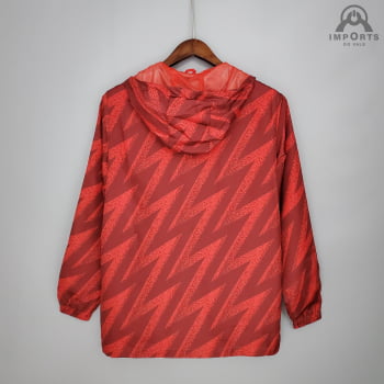 Jaqueta Corta-Vento Arsenal 21/22 - Vermelho