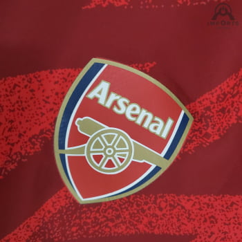 Jaqueta Corta-Vento Arsenal 21/22 - Vermelho