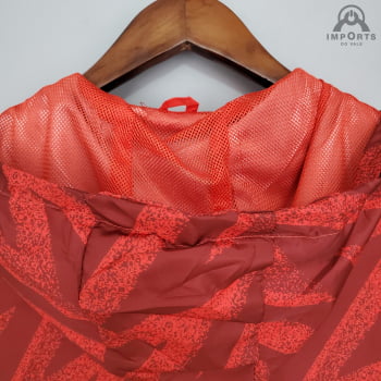 Jaqueta Corta-Vento Arsenal 21/22 - Vermelho