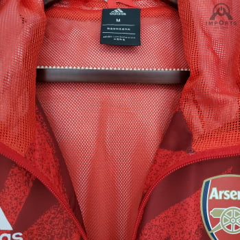 Jaqueta Corta-Vento Arsenal 21/22 - Vermelho