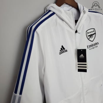 Jaqueta Corta-Vento Arsenal 22/23 - Branco
