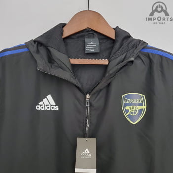 Jaqueta Corta-Vento Arsenal 22/23 - Preto