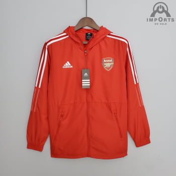 Jaqueta Corta-Vento Arsenal 22/23 - Vermelho